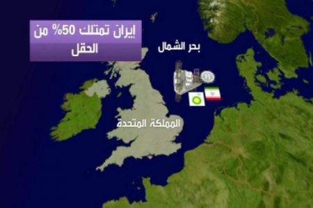 بريطانيا تعيد تشغيل حقل للغاز تمتلكه مناصفة مع إيران