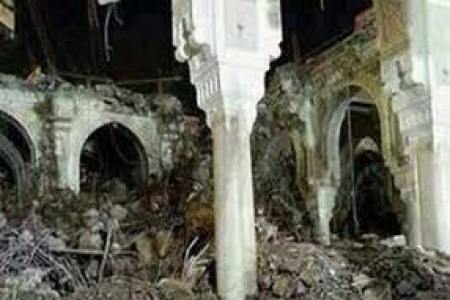 انهيار جزء من التوسعة بالحرم المكي .. وقع بعيداً عن المصلين والطائفين دون إصابات