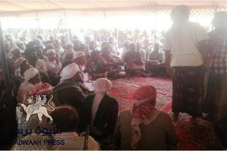 " شبوه برس" يعيد نشر بيان قبائل حضرموت في وادي نحب غيل بن يمين الصادر في يوليو الماضي