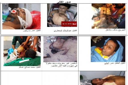 منظمة حقوقية تطالب بحماية دولية عاجلة للجنوبيين وتدعو لإيقاف جرائم النظام اليمني