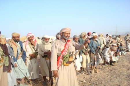 وصول أفواج قبلية من الشمال الى الوادي وتوجه شباب سلفي الى أرحب للقتال .