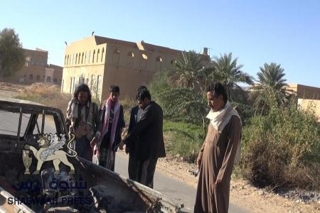 تصدى رجال حلف قبائل حضرموت لمليشيات عسكرية حاولت خداعهم بصور بن حبريش ( فيديو وصور)