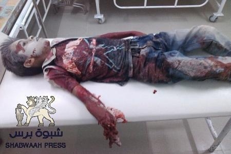 أنبوب الغاز يجبر محافظ شبوه التعديل لقبائل نعمان بـ نصف مليون وعشرة بنادق في مقتل الطفل بلبحيث
