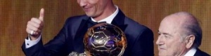 البرتغالي رونالدو يفوز بجائزة أفضل لاعب كرة قدم في العالم