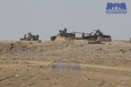 الجيش اليمني يستحدث نقطة عسكرية جديدة شمالي مدينة الشحر