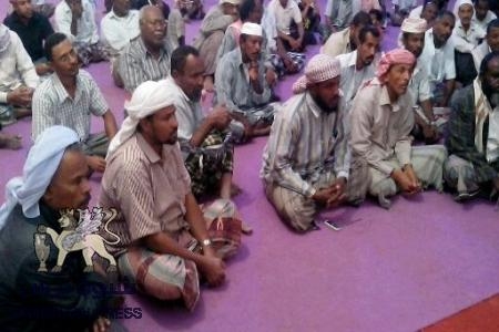 رفضا لمؤامرات تقسيم الجنوب ورفض لمخرجات حوار صنعاء مجلس الثورة ودائرة الشباب والطلاب بتريم يدعون لمسيرات غضب بالجنوب