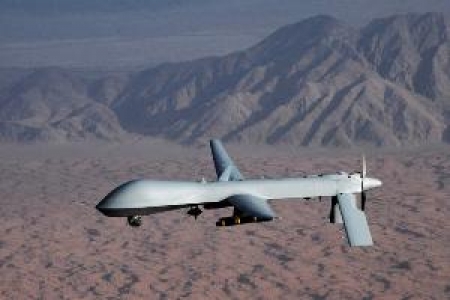 غارة جوية لطائرة بدون طيار على المحفد بمحافظة أبين