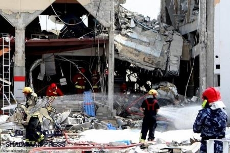 مقتل 12 في انفجار الدوجة (  صور)