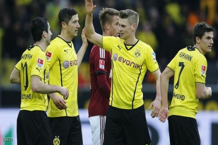 دورتموند يزيح ليفركوزن عن الوصافة