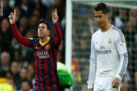 برشلونه يتجاوز الريال على أرضه بـ4 أهداف مقابل 3