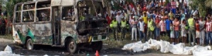 مقتل 32 طفلا وإصابة 25 باحتراق حافلة في كولومبيا