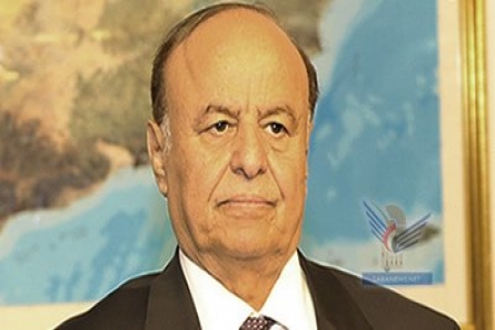 الرئيس هادي يعزي آل باسرده في بوفاة مستشار محافظة شبوه