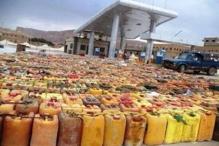 موقع اخباري يمني:3000 للـ 20 لتر ديزل و 3500 ريال للـ 20 لتر بترول