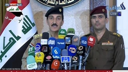 جيش العراق يعلن استعادة المبادرة بالشمال