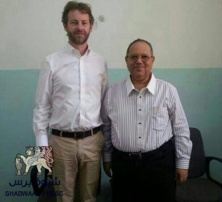 السيد الباهارون يلتقي بالسيد مارتن جارت ممثل ممثل مكتب الأمم المتحدة بعدن