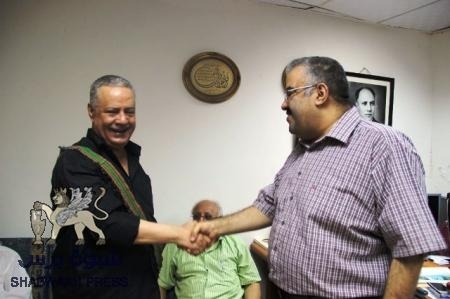 أشاد بالرئيس هادي ودوره في حل قضية الجنوب ” المفلحي ” يلتقي أبناء عدن لليوم الثاني ويزور صحيفة الأيام