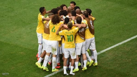 البرازيل تكتسح الكاميرون وتواجه تشيلي