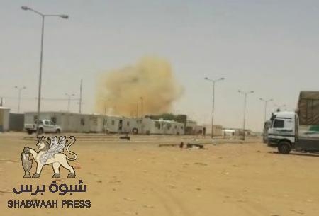 ‘‘ شبوه برس‘‘ ينفرد بتفاصيل جديدة من موقع الحدث في منفذ الوديعة