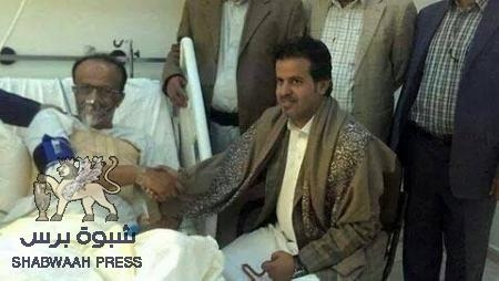 الرئيس هادي يكلف أحد أبنائه لزيارة النوبة في المستشفى