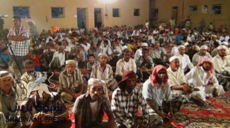إفطار وأمسية رمضانية بمناسبة الذكرى السنوية الثانية للشهيد " عاطف أحمد بن عبيدالله " في منطقة مدودة بمديرية سيئون