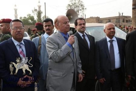 زيارة الرئس ‘‘هادي‘‘ لعمران تسحب من أيدي الاصلاحيين وعلي محسن ‘‘قميص عمرن ‘‘