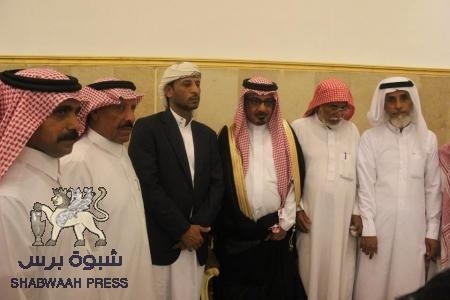 في الرياض : قبيلة ‘‘آل ماضي‘‘ يحتفلون بزيارة القديمة بن حسن الهلالي شيخ بني هلال في شبوه وابين وحضرموت