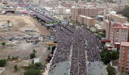 الاصطفاف الشعبي يتبنى مطالب أنصار الله ويدعو لإعادة النظر في قرار رفع الدعم وتشكيل حكومة وحدة وطنية