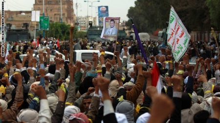 اليمن: قصف جوي لمواقع الحوثيين بالجوف لليوم الثاني وهدوء حذر في صنعاء
