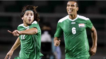 آسياد 2014: العراق والامارات يتأهلان لربع نهائي كرة القدم