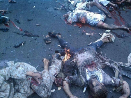ناطق الحوثيون يكشف عن الجهة التي تقف وراء تفجير ميدان التحرير بصنعاء