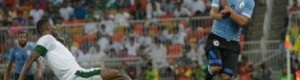 المنتخب السعودي يفرض التعادل على الاوروجواي بهدف في الوقت القاتل