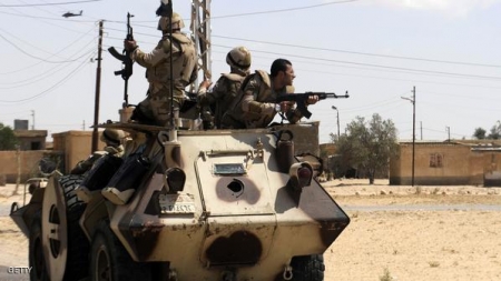 قتلى من الجيش المصري بهجوم في سيناء