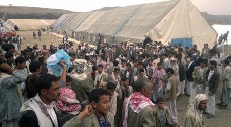 تنفيذا لإتفاق السلم والشراكة : الحوثيون يقررون رفع خيام الاعتصام من صنعاء