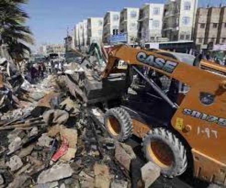 قوات الأمن اليمنية تزيل المخيمات من ساحة التغيير في صنعاء