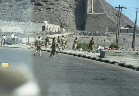 تعزيزات من الجيش اليمني تصل إلى عدن