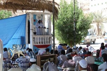 خطيب ساحة الشهيد رامي . ابشروا بالنصر متى ما وقفتم وقفة رجل واحد .