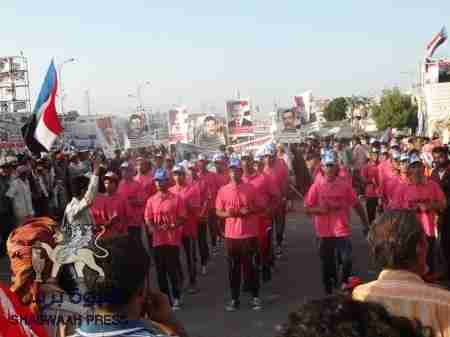 رسالتان من الثوار... في حصاد الثلاثاء من ساحة الاعتصام الجنوبي بالعاصمة عدن