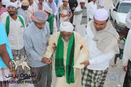 إحتفائية دينية بمناسبة المولد النبوي الشريف تشهدها منطقة الصداع بحضرموت