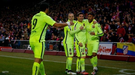 كأس إسبانيا.. برشلونة يهزم أتلتيكو مدريد