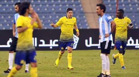 النصر السعودي يعزز صدارته للدوري