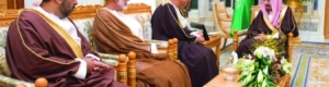 مباحثات سعودية عُمانية تتناول تطورات المنطقة والعالم