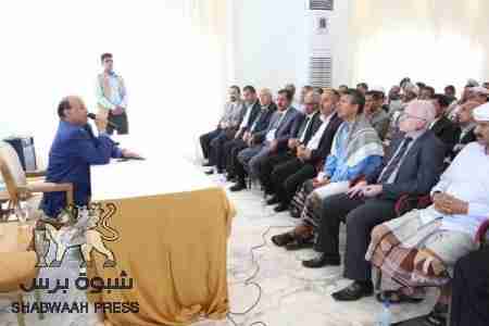 السعدي : لقاء وفد الهيئة الوطنية الجنوبية المؤقتة مع الرئيس هادي كان ايجابيا