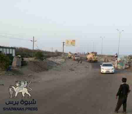 كتيبة عسكرية تتبع فيصل رجب تتحرك من أبين في طريقها إلى عدن