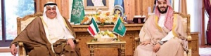 محمد بن سلمان يستقبل وزير الدفاع الكويتي