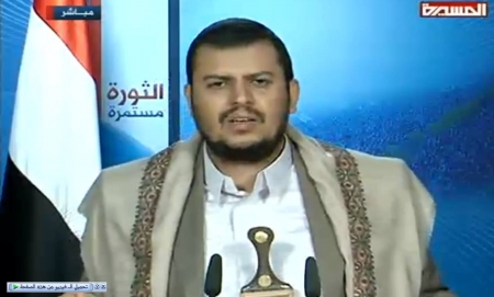 الحوثي: قراري بتعبئة المقاتلين يستهدف القاعدة وداعش