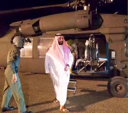 أشرف عليها محمد بن سلمان : طائرات التحالف العربي تواصل قصف الحوثيين باليمن