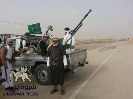 استشهاد شيخ قبلي من شبوه واصابة أثنان من أبنائه في معركة المطار