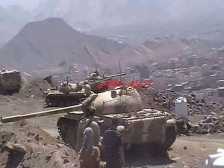 استمرار القتال في مديرية الضالع بين اللجان الشعبية وقوات الغزو اليمنية