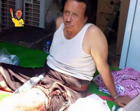 أول صورة لشقيق الرئيس هادي ‘‘ ناصر منصور هادي‘‘ بعد أسره