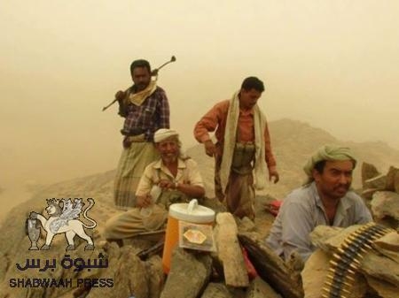 جبهة السليم ببيحان صامدة ومقتل حوثيين وتدمير آلية